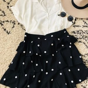 Tiered Polka Dot Skirt- Brand New Motel Rocks